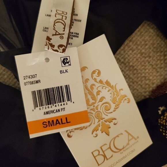 BECCA East Wind Bikini Bottoms size Small- NEW - Picture 12 of 13